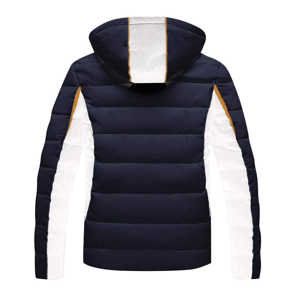 Европейская и американская зимняя мужская толстая хлопковая стеганая одежда, повседневная шляпа, пальто, хлопковая стеганая куртка