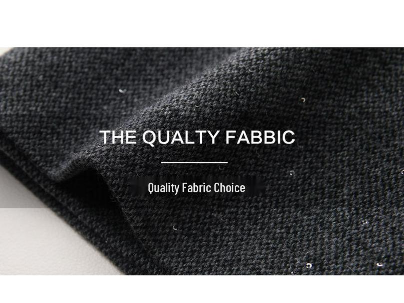 Autumn 2025 Women's High Waist Woolen Midi A-line Bodycon Pleated Skirt