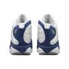 Air Jordan 13 Retro French Blue Мужские кроссовки Белые огненно-красные светло-стальные серые 414571-164