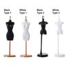 Mini  House Clothes Hanger Doll Dress Support Display Holder Mannequin Model Stand Hangers