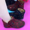 Women’s Old Beijing Winter Cotton Velvet Boots - Thick, Warm Shoes for Elderly & Middle-Aged Women