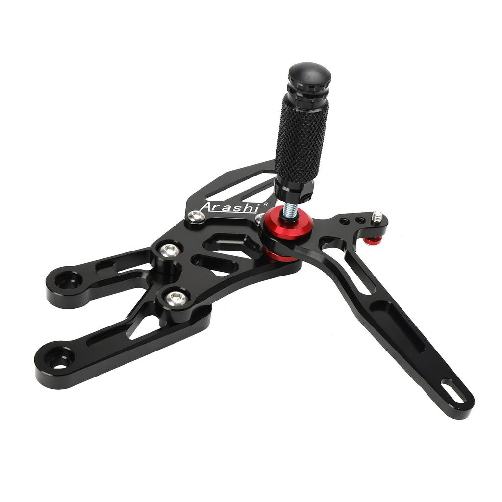 Black Rear Sets Footpegs Footrest For Honda CBR600RR 03-06 CBR1000RR 04-07