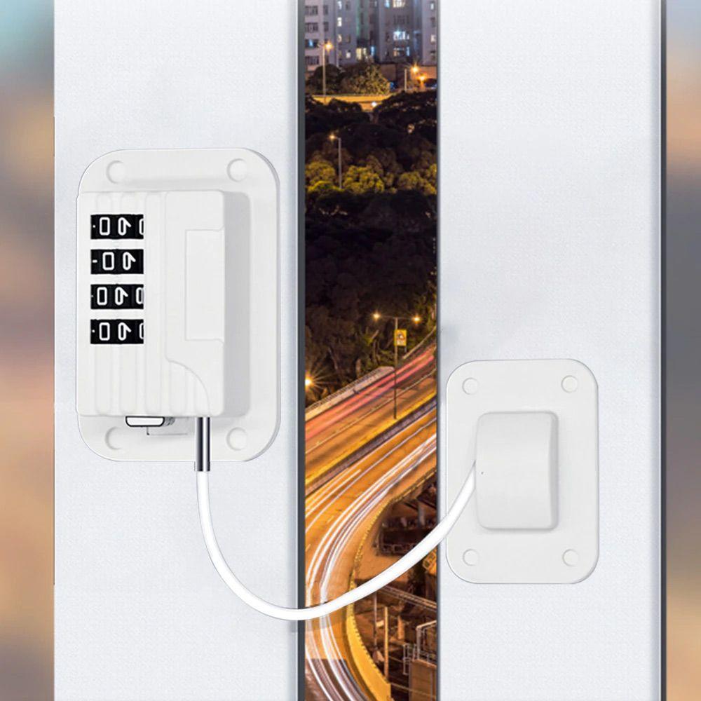 Refrigerator Combination Lock Window Safety Lock Limit Positioning Combination Lock Cabinet Locks
