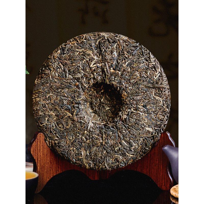 Юньнаньский чай Пуэр Сырой чай из древнего дерева 357 г Исландский чай Пуэр Сырой чайный торт