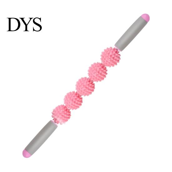Durable Muscle Roller Massage Stick with 3/5 Spiky Balls, Fascia Cellulite Deep Flexible Tissue Massager, Tool for Sore Muscles, Neck, Leg, Back