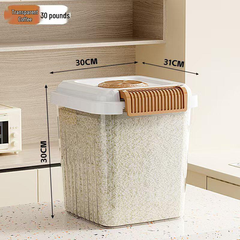 Герметичный контейнер для хранения риса и зерна, защищенный от насекомых