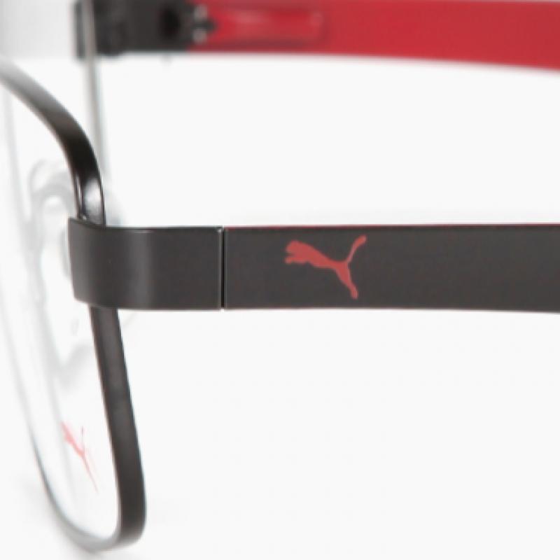 Puma Galleria Puma Frame PE0012O 002 квадратные металлические очки для мужчин и женщин