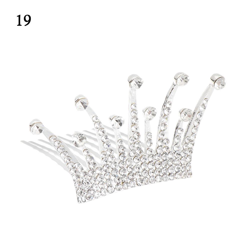 Birthday Present Crystal Party Children's Headwear Rabbit Crown Comb Hairpin
