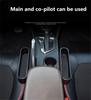 Brown Storage Box Car Organizer Seat Gap Case Pocket Car Seat Side Storage Box