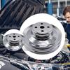Water Pump Pulley Replaces Metal High Performance Repair Parts Assembly 2 Groove Engine for