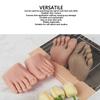 Left/Right Nail Art Training Foot Soft Silicone Fake Foot Model  For Nail Art Training