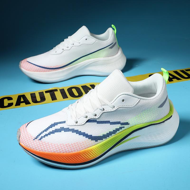 Feidian 3c Carbon Board Running Shoes Red Rabbit 7 Year of the Dragon Male Students Sports Older Children's Racing Running Shoes Women's Sports Marath