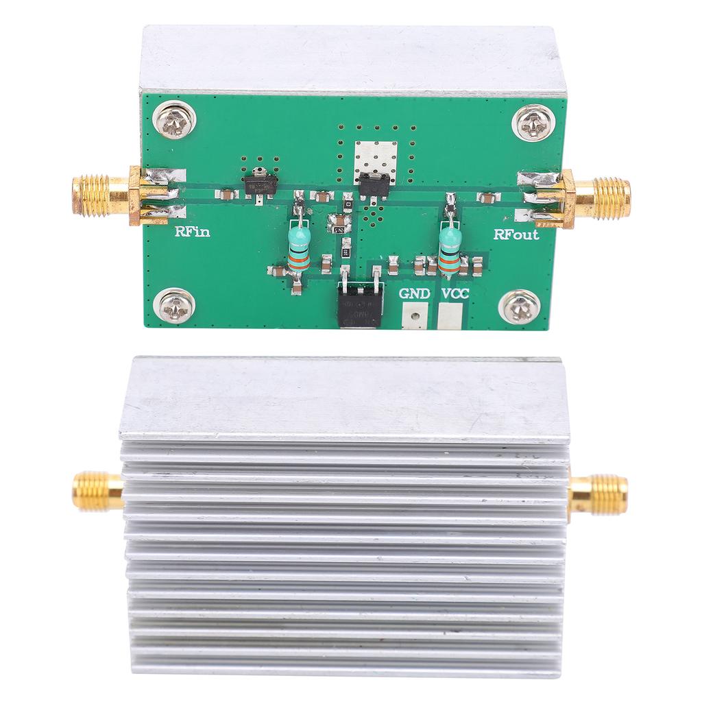 RF Amplifier Module Power FM Radio Signal Broadband for Receivers 1‑512MHz HF FM VHF UHF