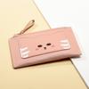 Новый женский кошелек короткий милый мультяшный многофункциональный кошелек для мелочи студенческий на молнии многокарточный кардхолдер