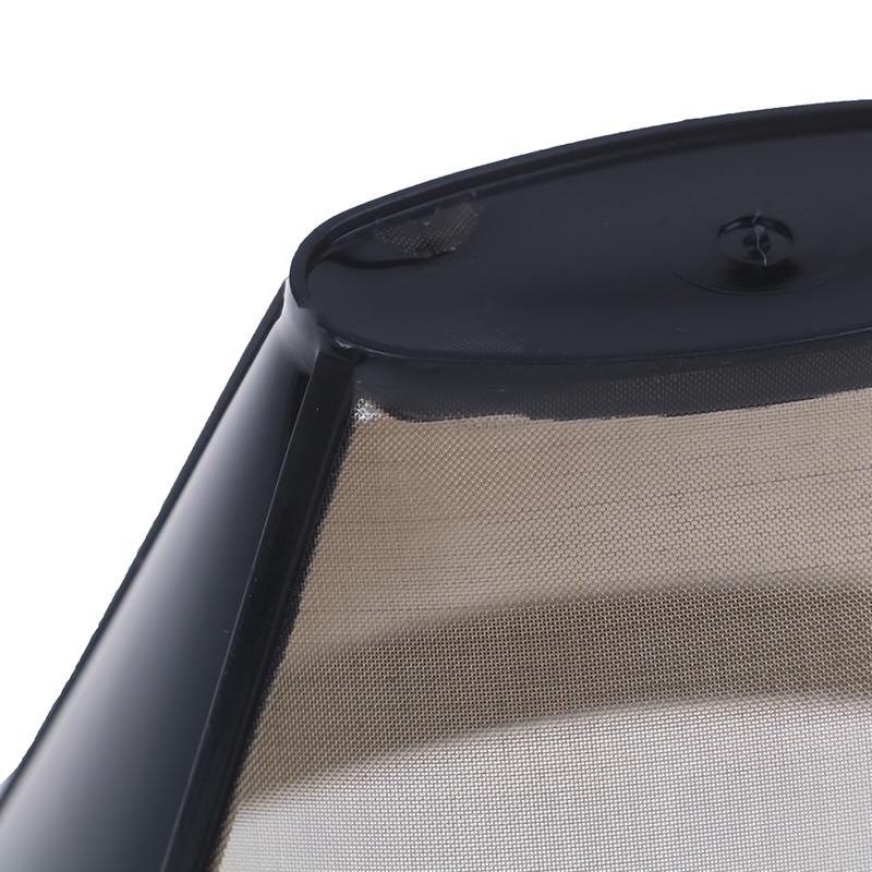 Моющийся фильтр для кофе с золотой ручкой, многоразовый конический фильтр для кофе