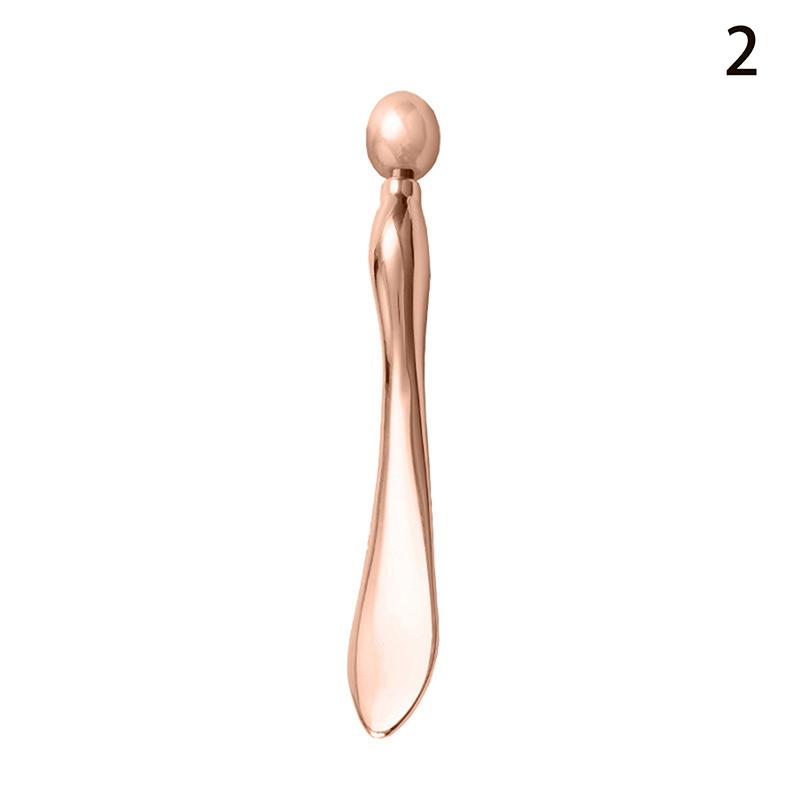 2in 1 Face Eye Massage Stick Eye Cream Applicator For Anti Wrinkle Dark Circles Facial Lifting Mixing Spatulas Scoop Mini Spoon