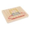 Wooden Geoboard Montessori Toys Graphical Learning Educational Toys for Baby Toddlers Boys Girls