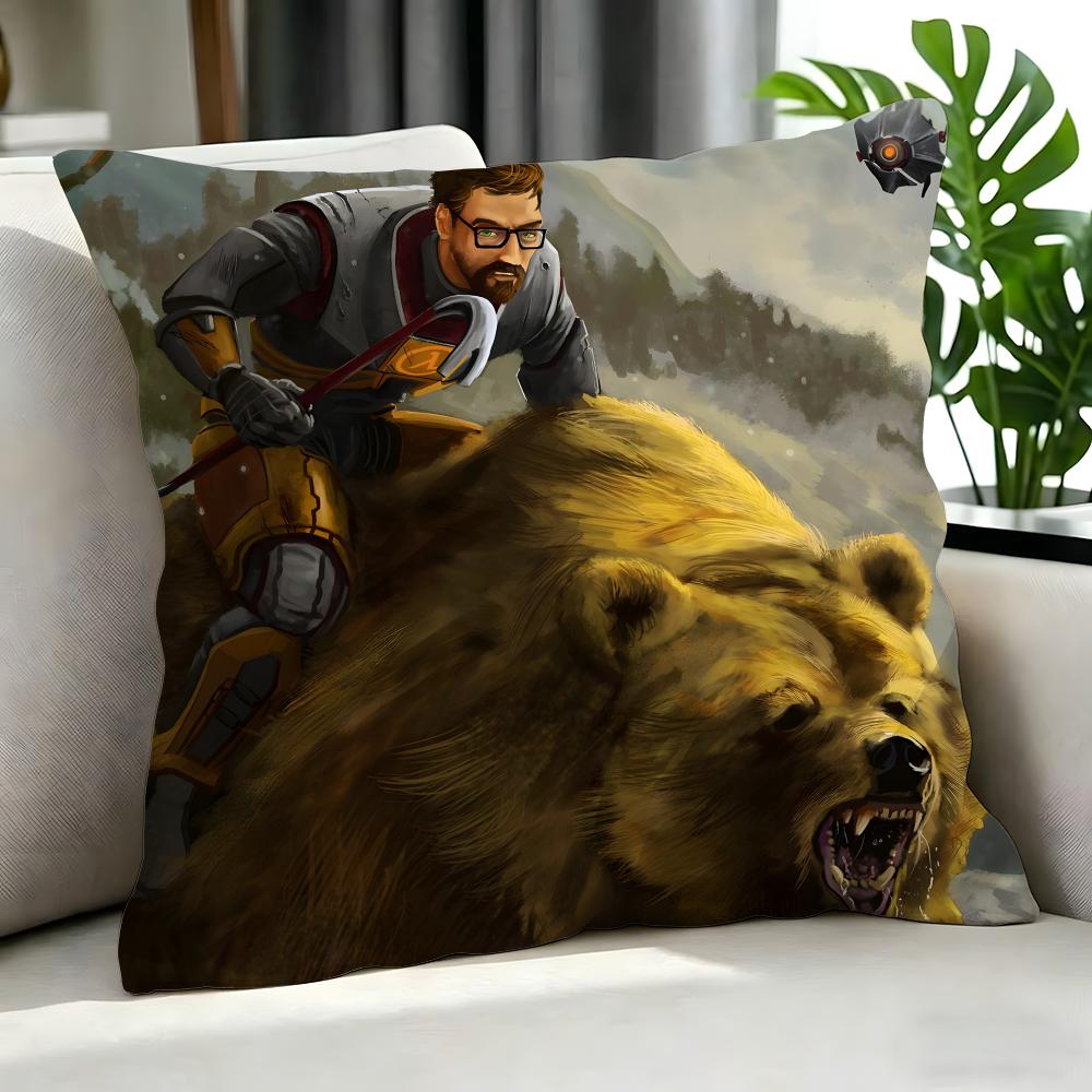 Game HHalf Life Cushion Cover Cushion Cover Set Pcs x x x Pillowcase Decorative Sofa Home Decor