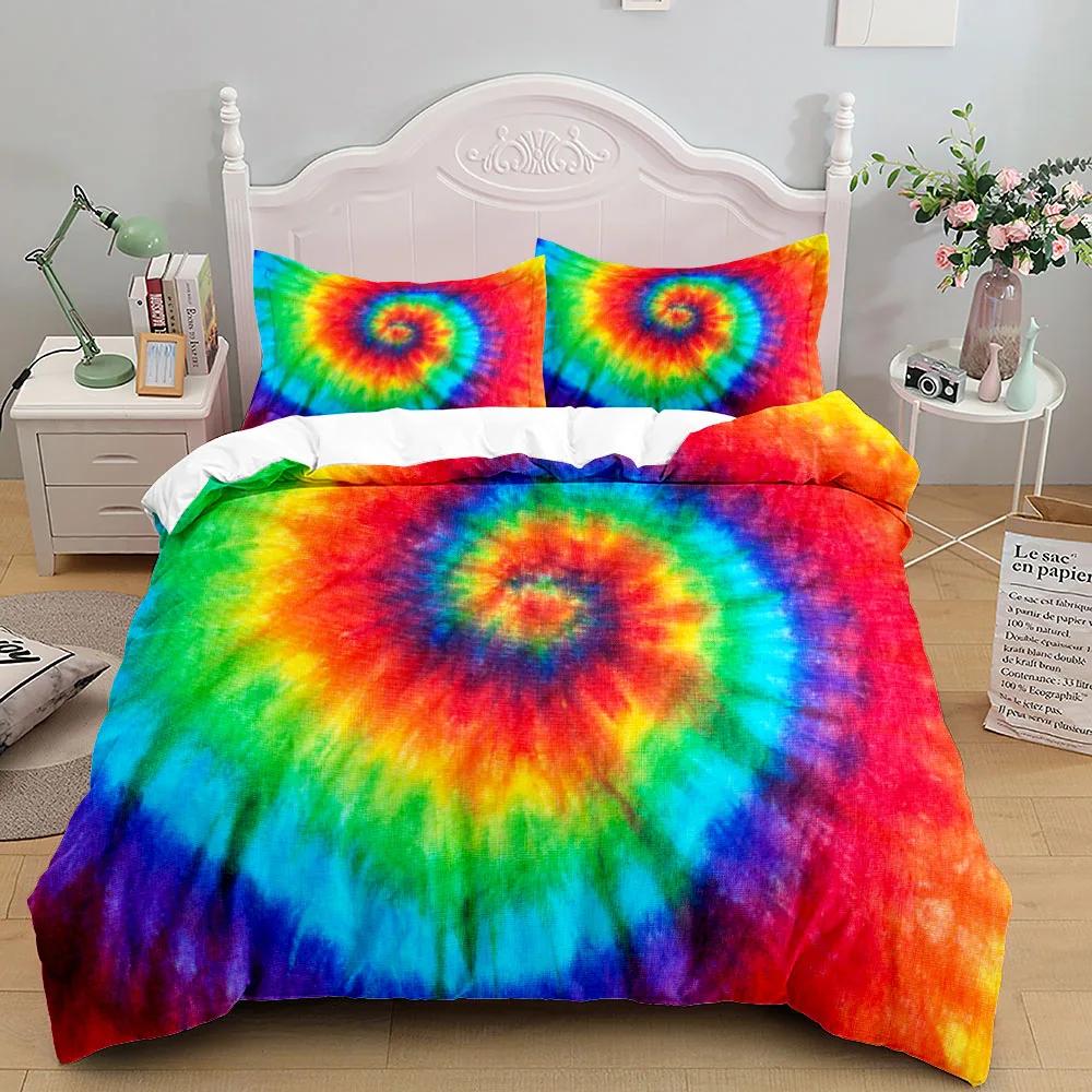 Комплект постельного белья Bohemian Mandala Purple Duvet Cover Set Single Twin Double Queen King Cal King Size