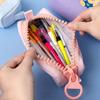 Case Zipple Pouch Big Stationery Canvas Pen Holder Bear Pencil Bag Stroage Bag Zipper Pencil Case