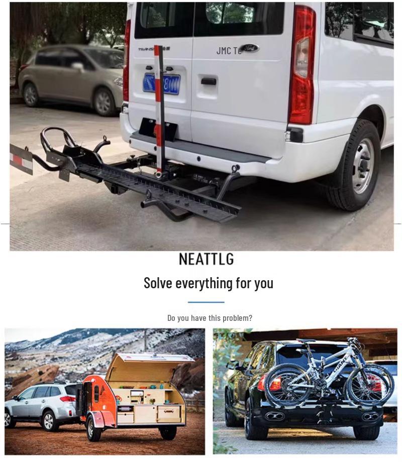 Модифицированный бампер прицепа и кронштейн крюка для Ford Transit Roewe V348