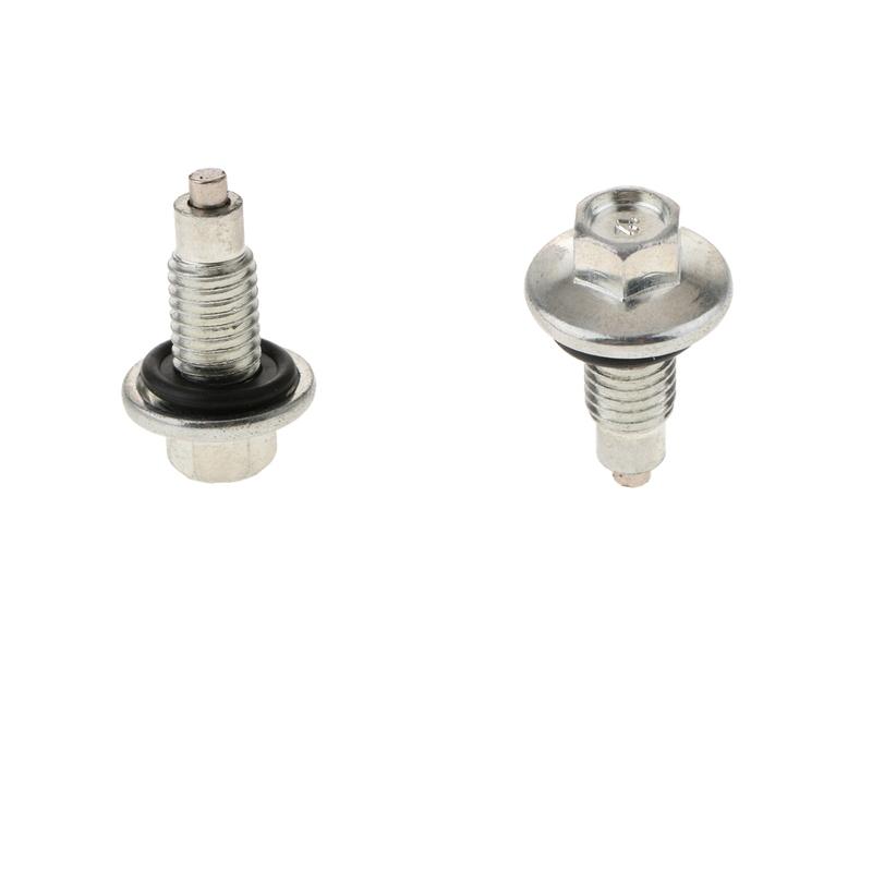 Magnetic Oil Drain Bolt Metal Engine Oil Pan Plug Gasket Anti Friction Oil Plug for Car Maintenance