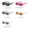 1/2PACK Black Square Sunglasses Men Retro Small Rectangle Sun Glasses UV400 Protection Driving Fishing