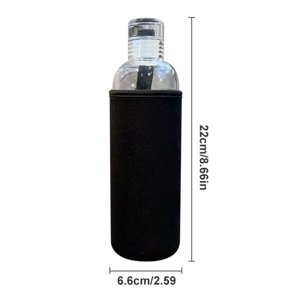 Бутылка бутылки с водой масштаба времени прозрачная 500мл выпивая пустую для школы