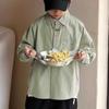 Spring and Autumn New Boys Thin Fashionable Handsome Long Sleeve Shirt