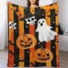 Blanket Super Soft for Adult Halloween Birthday Fall Winter Cozy Fluffy Flannel Blanket Bed Home Couch Sofa Bed Throw Blankets
