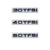 2026 Hot 3D Letters Numbers Emblem for Audi A4 40TFSI 45TFSI 50TFSI 30TDI Car Trunk Lid Nameplate Badge Logo Sticker Chrome Glossy Black