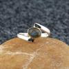 Solid 925 Sterling Silver Labradorite Gemstone Women Stackable Ring Birthstone Jewlery, Silver Charm Jewelry