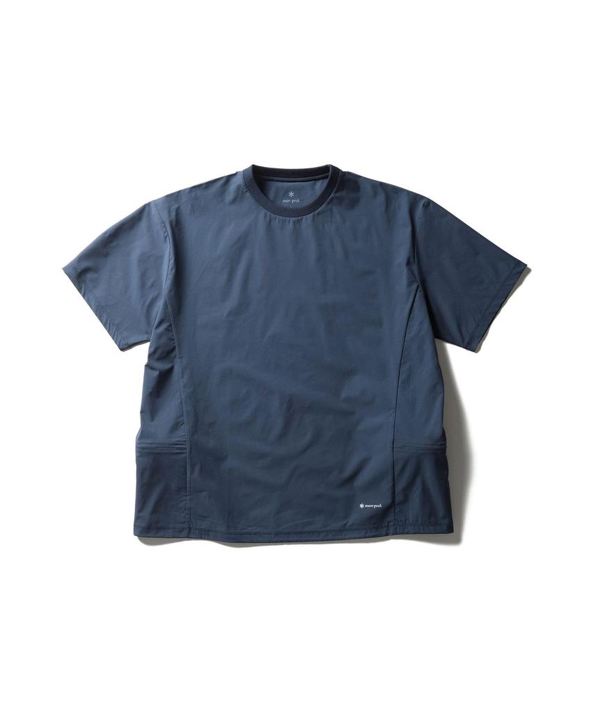 ComfortFlex Short ТЕМНЫЙ Размер M [Snow Peak] Футболка CS-26SU014 Футболка, Рукав, Мужская/Женская, ТЕМНО-СИНИЙ,