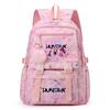 Anime K-Pop Demon Hunters Printed Backpack Large Capacity Waterproof Bookbag Student Boy Girl Schoolbag Outdoor Laptop Travel Bag Mochila