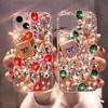 Fashion Crystal Diamond Case For Iphone 15 14 Pro 13 12 11 Pro XS Max XR X /Samsung S23 S20 S22 A12 A22 A32 A52 A72 A13 A33 A53 A14 A24 A34 A54 A51