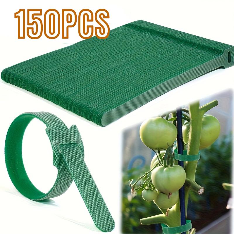 11-111pc Self Adhesive Plant Cable Tie Reusable Cable Organizer Clips Adjustable Nylon Plant Tape Multi-Purpose Fastening Ties
