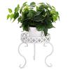 Sumnacon Pot Pot Flower Garden Gardening Flower Flower Stand, Stand, Rack, Iron, Antique, Stylish, Rack, Rack, Stand, Stand, Indoor/Outdoor (White)