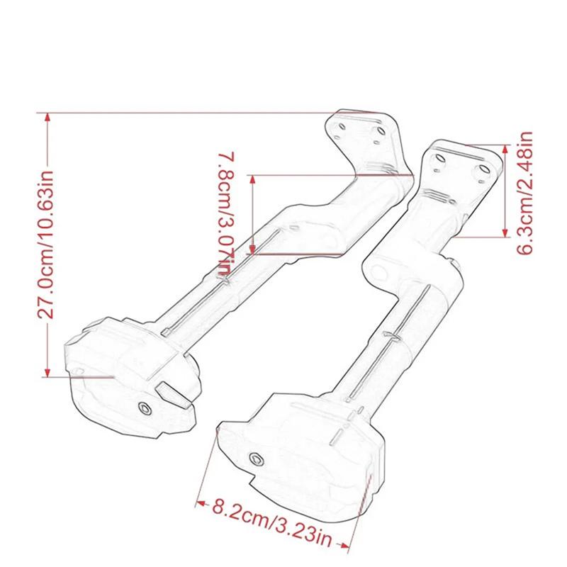 Для мотоцикла GSX250R DL250 GW250 Защита двигателя Рамный слайдер CNC Защитная крышка Аварийная накладка Защита от падения