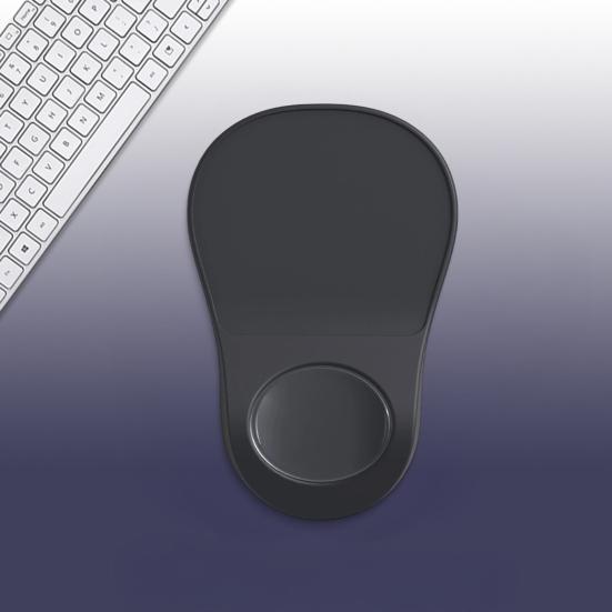 Коврик для мыши с подставкой для запястья, эргономичный, противоскользящий, для снятия боли в запястье, коврик для мыши для ноутбука и компьютера с подушкой для поддержки запястья, аксессуар для ПК