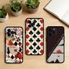 AAA P-Покер для iPhone Чехол для телефона Для iPhone 17,16,15,14,13,12,11 Plus,Pro Max,XS,Мягкий силиконовый Черный чехол