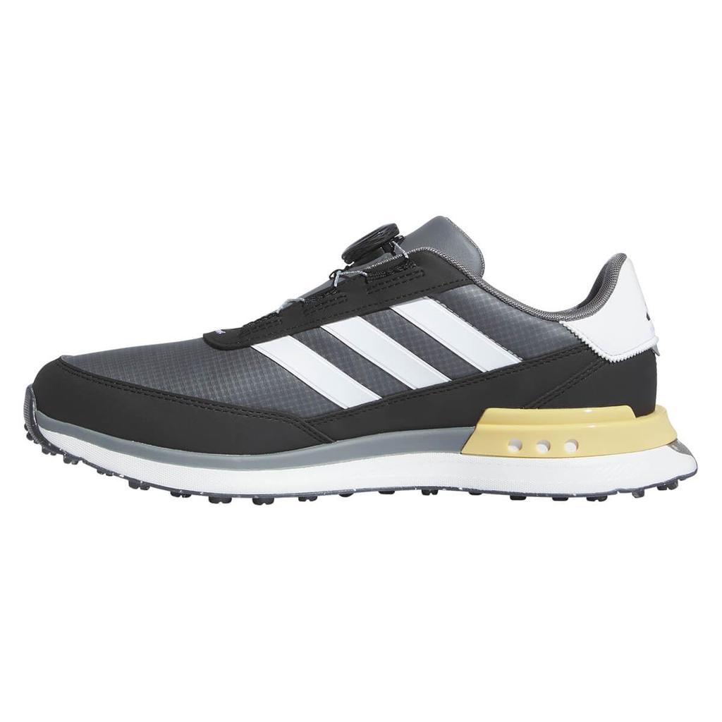 Кроссовки для гольфа S2G SL Boa 24 черные см 3E [Adidas Golf] мужские Gracery/Обувь белые/Core 27.0