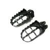 Steel Dirt Bike Off-Road Foot Pegs Foot Pegs for Kawasaki KLX 400R Suzuki RM 125 RM250 RMX250 400 DR-Z400
