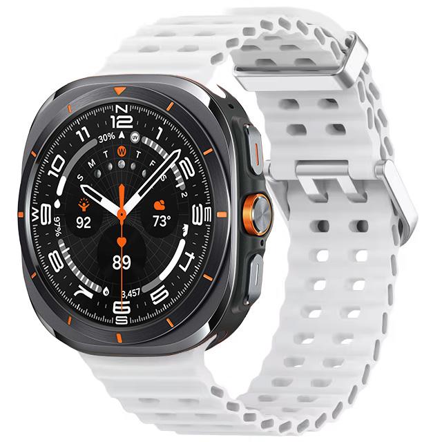Marine Band For Samsung Galaxy Watch ultra Strap 47mm Accessories Sport silicone Bracelet correa Galaxy Watch 7 ultra 47mm Strap