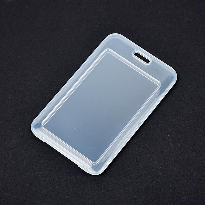 5/10 шт. прозрачный держатель для карт универсальный прозрачный водонепроницаемый защитный чехол унисекс рабочий чехол для удостоверения личности