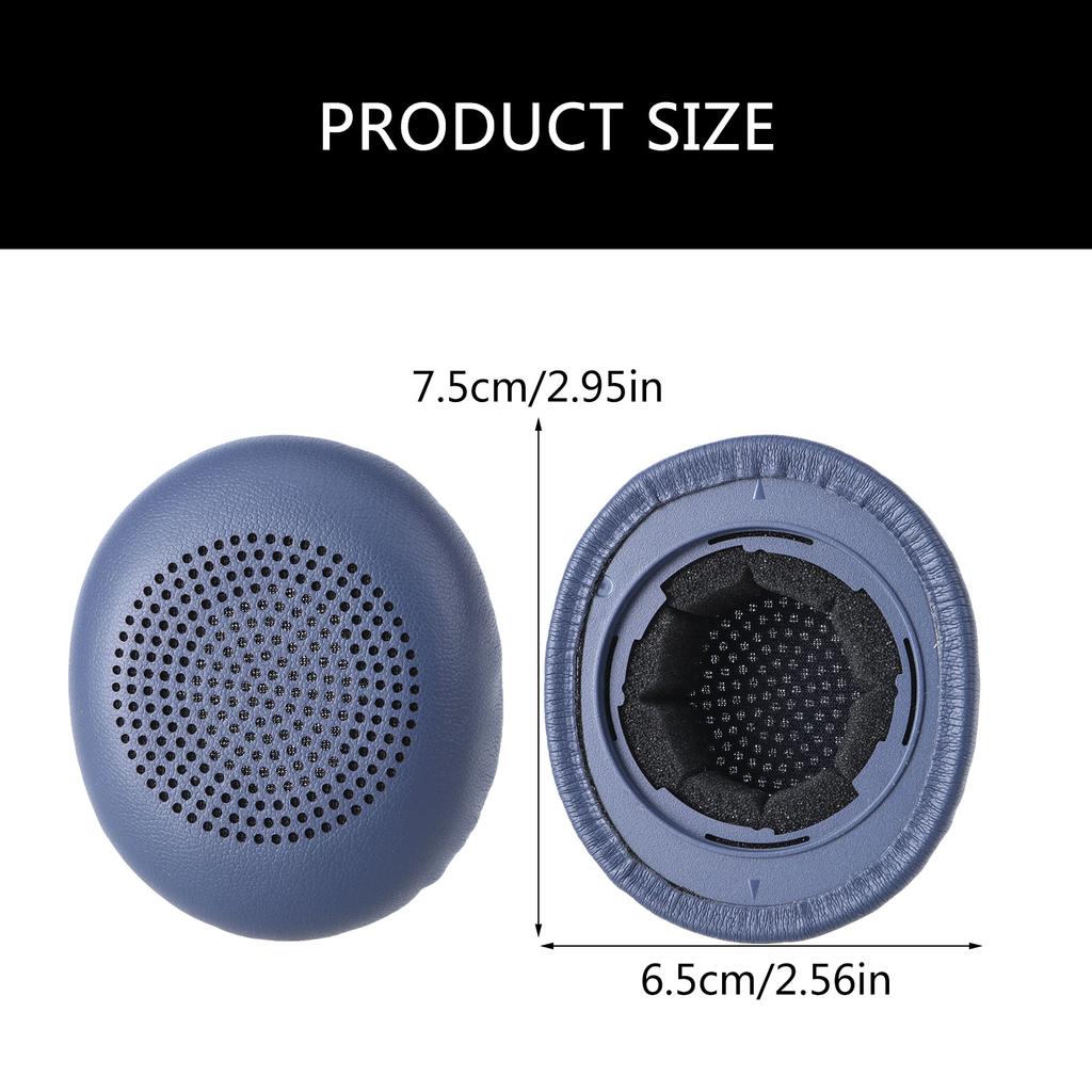 Мягкие губчатые амбушюры для накладных наушников Zone Learn, обеспечивающие превосходный комфорт и звукоизоляцию