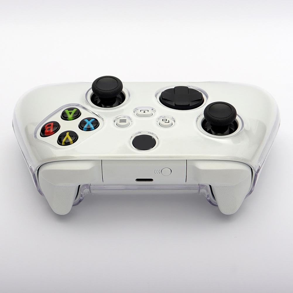 Hard Protective Case for Xbox Series X/S Controller Anti-Slip Transparent Skin Housing Case Protector Cover for Xbox Series X/S