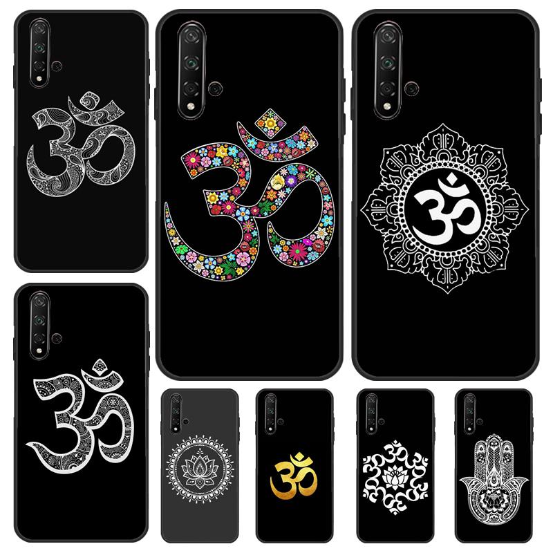 Buddhism Buddha Om Hamsa Zen Case For Huawei Nova Y90 Y70 Y61 Y60 9 10 SE Nova 5T 11i 8i 7i 3i P20 P40 P30 Lite P60 Pro
