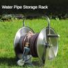 Wall Mounted Water Pipe Frame Portable Water Pipe Reel Holder Household Car Washer Water Pipe Storage Rack