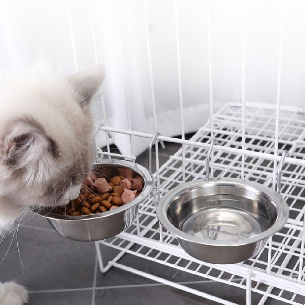 С Зажимом Подвесной Съемный Миска для Корма для Попугая Миска для Клетки Попугая Поилка для Питомца Чашка для Кормления Птиц