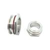 Weldless Bulkhead Fitting 1.5" 2" TC 304 Stainless Steel Sanitary Tri Clamp Homebrew Kettle Water Tank Aquarium Pipe Connector